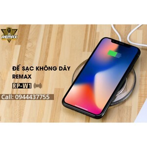 Đế sạc nhanh không dây Remax RP-W1