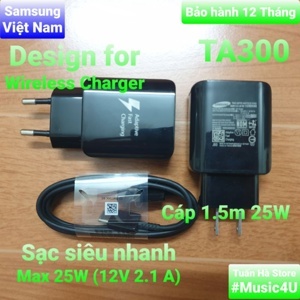 Đế sạc nhanh không dây Samsung EP-P1100