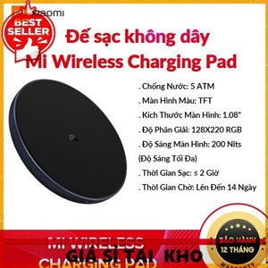 Đế sạc nhanh không dây Xiaomi WPC01ZM