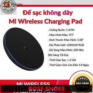 Đế sạc nhanh không dây Xiaomi WPC01ZM