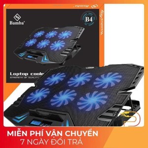 Đế tản nhiệt BAMBA B4 (6 quạt)