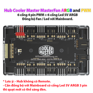 Đế tản nhiệt Cooler Master Notepal Infinite 4 hub (R9-NBC-BWCB-GP)