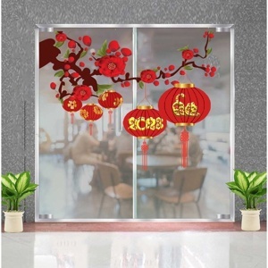 Decal dán tường cành đào tết 2 PK516