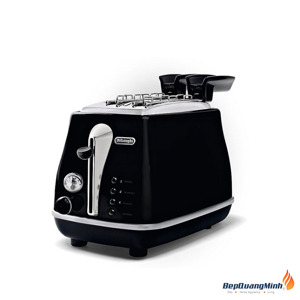 Máy nướng bánh mì DeLonghi CTO2003 (CTO-2003) - 900W, màu: R/ W/ B/ BK