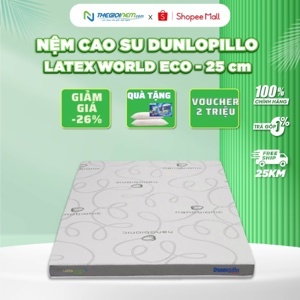 Đệm cao su Dunlopillo Latex World Eco