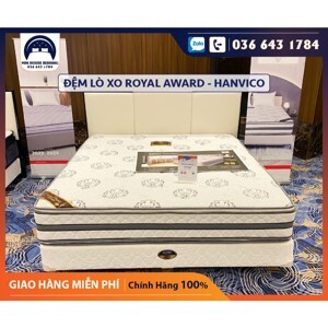 Đệm lò xo Hanvico 4 viền Royal Award