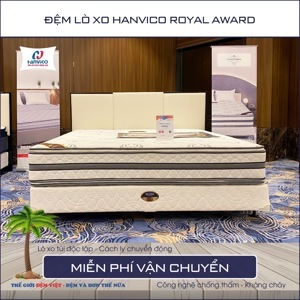 Đệm lò xo Hanvico 4 viền Royal Award