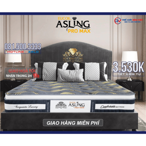 Đệm lò xo Kim Cương Asling Pro Max