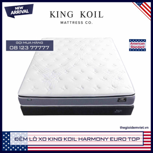 Đệm lò xo Kingkoil Harmony Euro Top