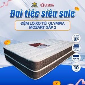 Đệm lò xo Olympia Mozart gập 2