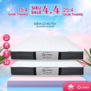 Đệm lò xo Olympia Mozart gập 2