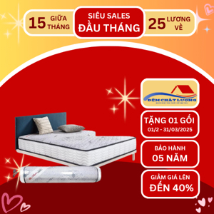 Đệm Lò Xo Túi Cuộn Adaptive Tuấn Anh