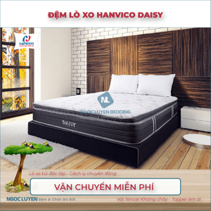 Đệm lò xo túi Daisy Hanvico cao cấp