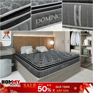 Đệm lò xo túi độc lập Dominic Hanvico cao cấp