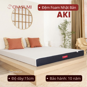 Đệm Nhật Bản Oyasumi Aki 140*200*15cm