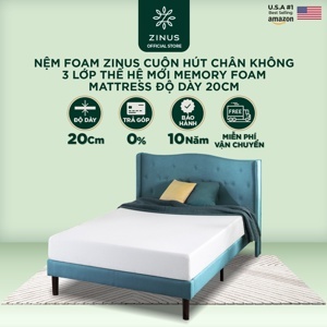 Đệm Zinus Memory Foam cao 20cm