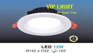 Đèn downlight âm trần AT 19 led 12W