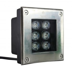 Đèn âm đất vuông 6W GS Lighting GSDV6