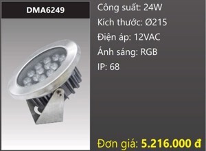 Đèn âm dưới nước Duhal DMA6249