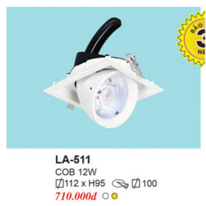 Đèn âm trần Euroto LA-511