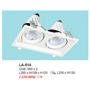 Đèn âm trần Euroto LA-514