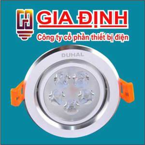 Đèn âm trần led chiếu điểm Duhal 3w DFA203