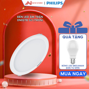 Đèn âm trần LED Philips DN027B 15W