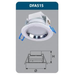 Đèn âm trần led tán quang Duhal DFA515