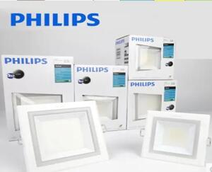 Đèn âm trần vuông Philips 61183