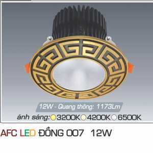 Đèn Anfaco AFC ĐỒNG 007 12W