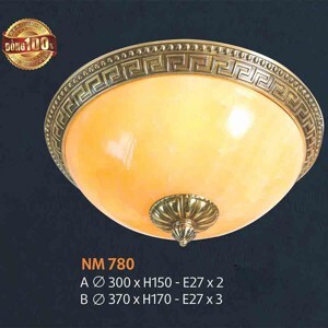 Đèn áp trần đồng  NM 780