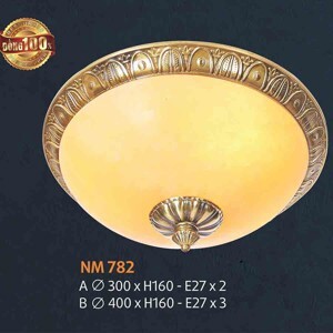 Đèn áp trần đồng  NM782