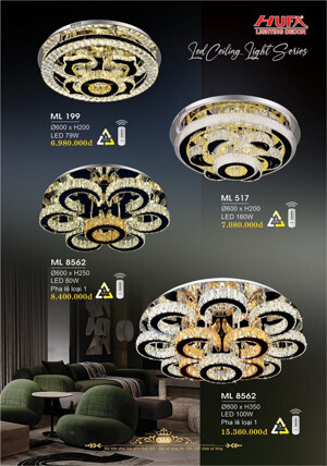 Đèn áp trần ML 199