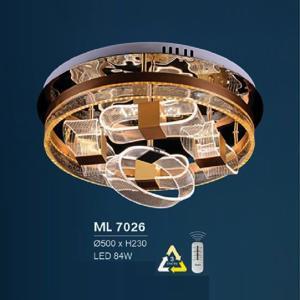 Đèn áp trần ML7026 84W