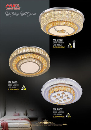 Đèn áp trần ML7037