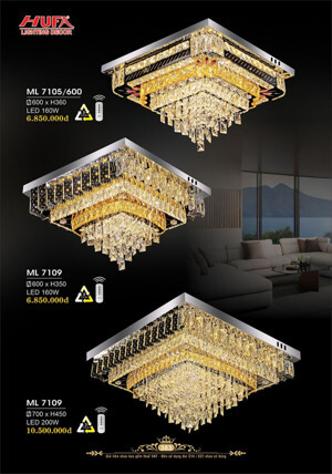 Đèn áp trần ML7105
