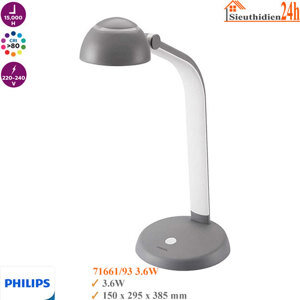 Đèn bàn đọc sách Philips 71661/93 3,6W