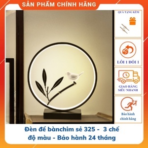 Đèn bàn hiện đại chim sẻ 325