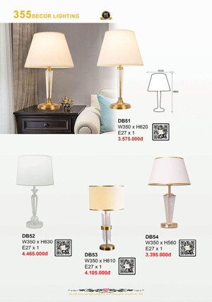 Đèn bàn hiện đại DB51