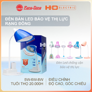 Đèn bàn LED bảo vệ thị lực Rạng Đông RD-RL-26.LED