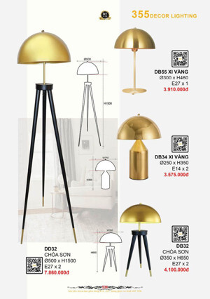 Đèn bàn nấm ĐB.34