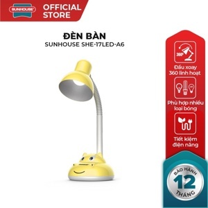 Đèn bàn Sunhouse SHE-17LED-A6