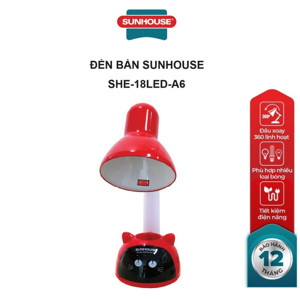 Đèn bàn Sunhouse SHE-18LED-A6