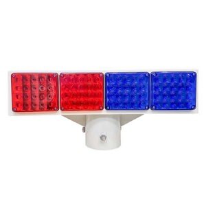 Đèn báo hiệu giao thông 2 mặt năng lượng mặt trời HG-BL341