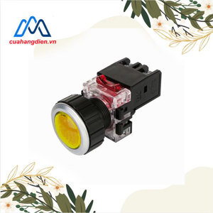 Đèn báo vàng Hanyoung MRP-AA0Y 110-220V 30mm