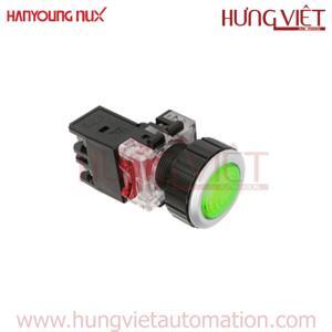 Đèn báo xanh Hanyoung MRP-AA0G 110-220V 30mm