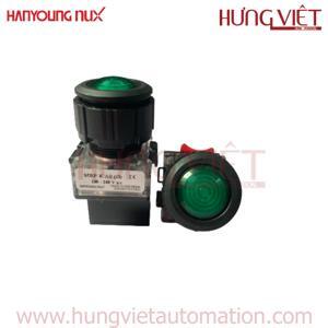 Đèn báo xanh Hanyoung MRP-KA0G 110-220V 25mm