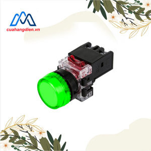 Đèn báo xanh Hanyoung MRP-TD0G 12-24V 22mm