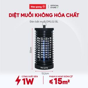 Đèn bắt muỗi Điện Quang EML02 BL