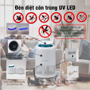 Đèn bắt muỗi Unimax UMB 501W